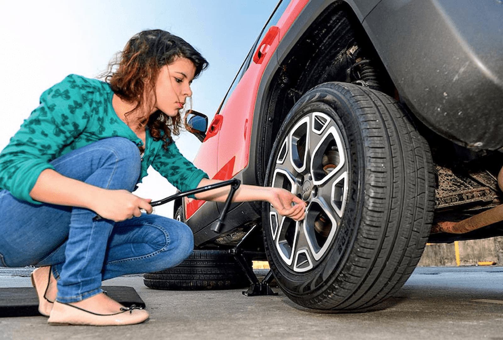 Cuidados para trocar pneu de carro