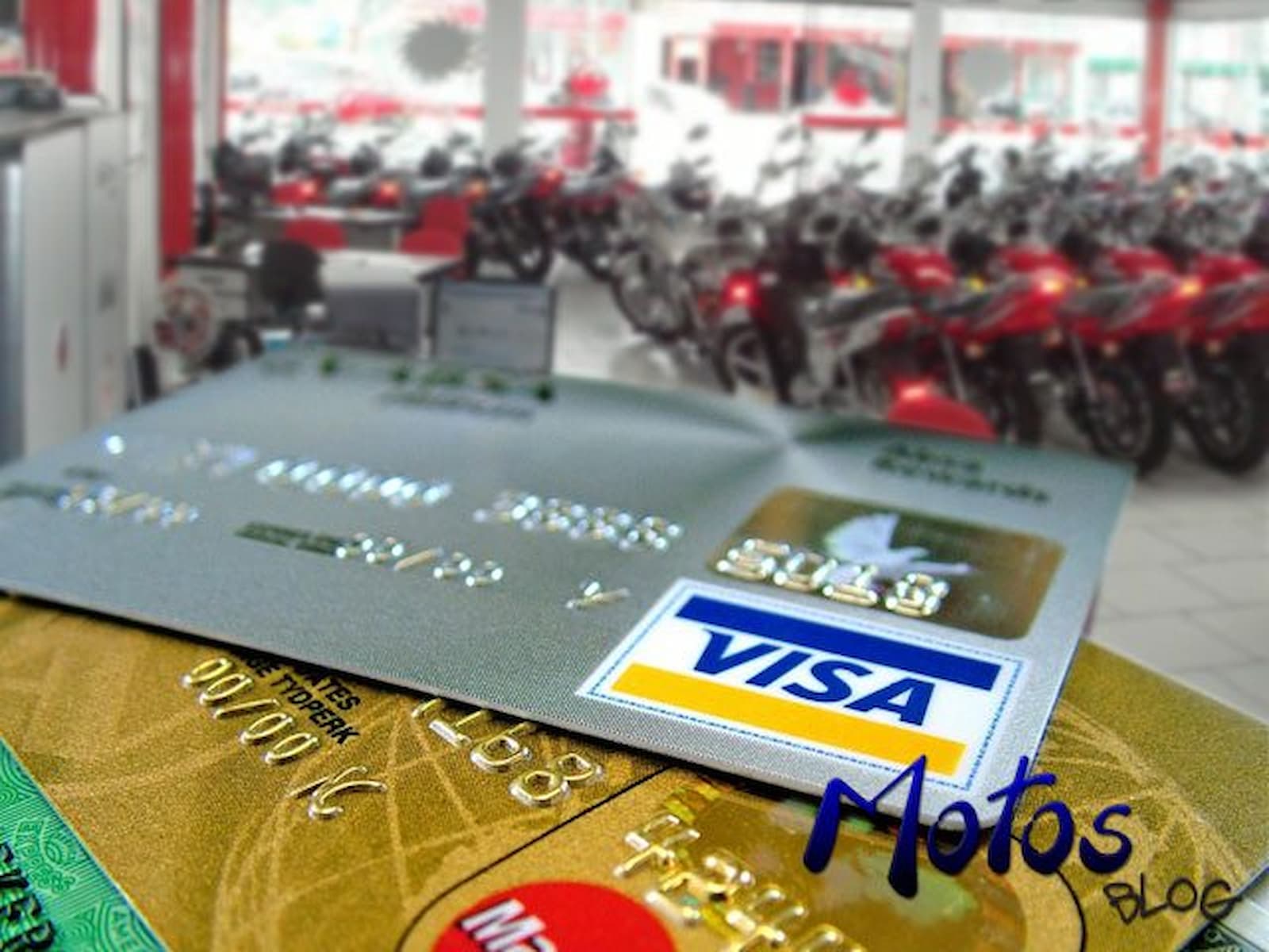 Comprar moto no cartão de crédito